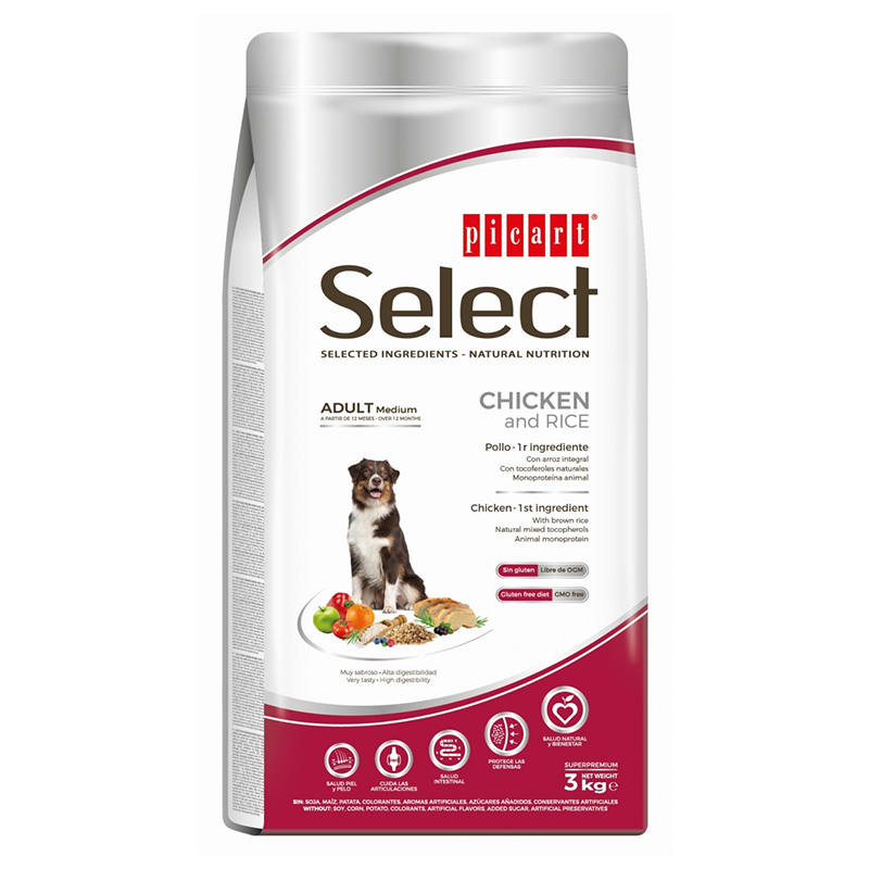 Imagem de Select Adult Medium C&R 3 Kg