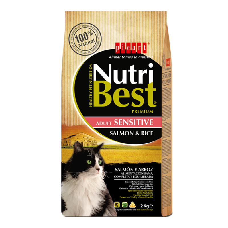 Imagem de Nutribest Cat Adult Sensitive 2 Kg