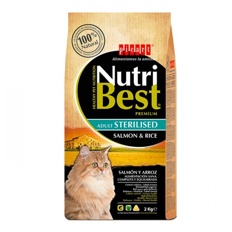 Imagem de Nutribest Cat Sterilsed S&R 2 Kg
