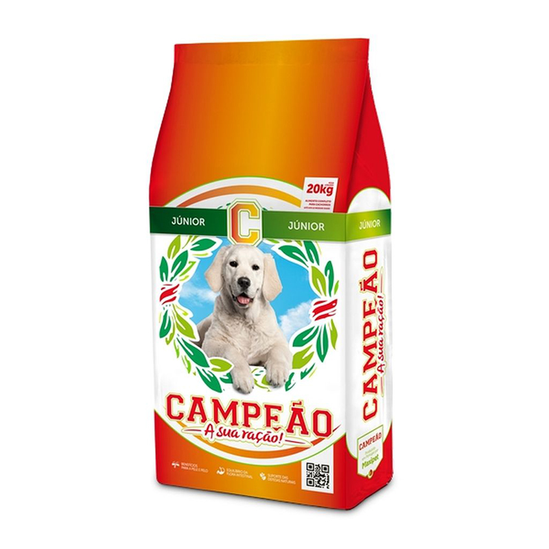 Imagem de Ra&ccedil;&atilde;o Junior Campe&atilde;o 20Kg