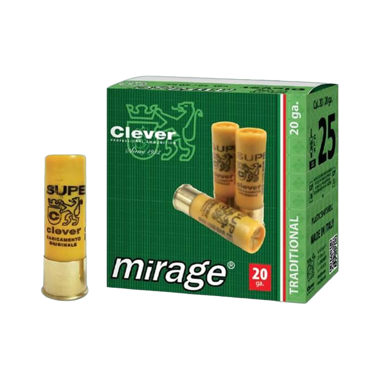 Imagem de Cx 25 Cartuchos Mirage Fibre Cal20