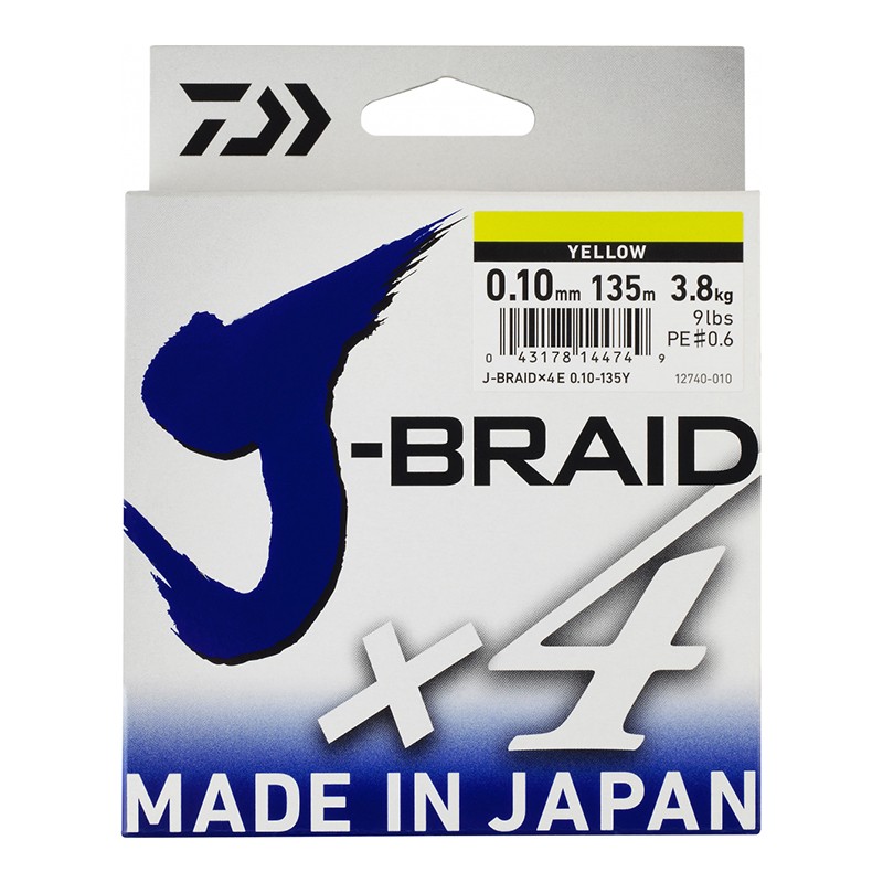 Imagem de Multifilamento JBRAID 4B 135 M 19/100V