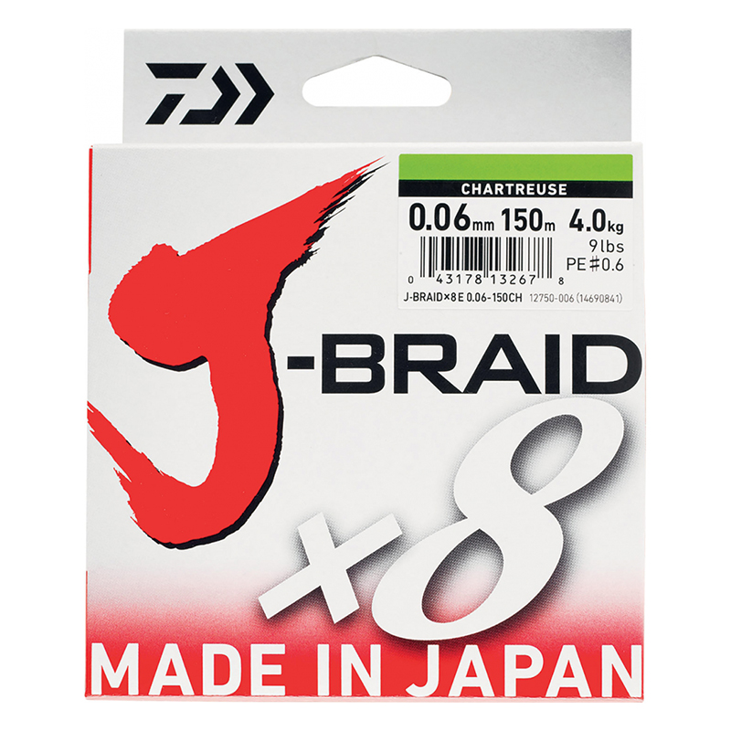 Imagem de Multifilamento JBRAID 8B 150 M 0.20mm