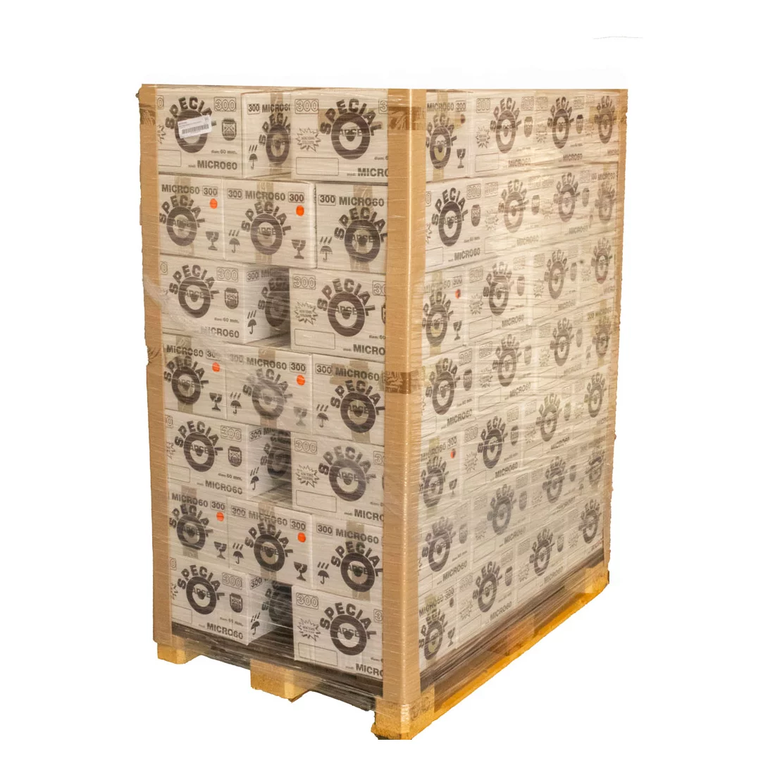 Imagem de Cx 300 Pratos EuroTarget Micro 60 Orange