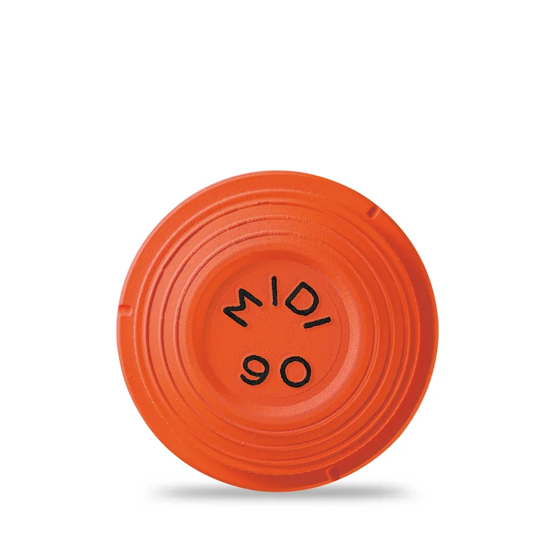 Imagem de Cx 200 Pratos EuroTarget MIDI 90 Orange