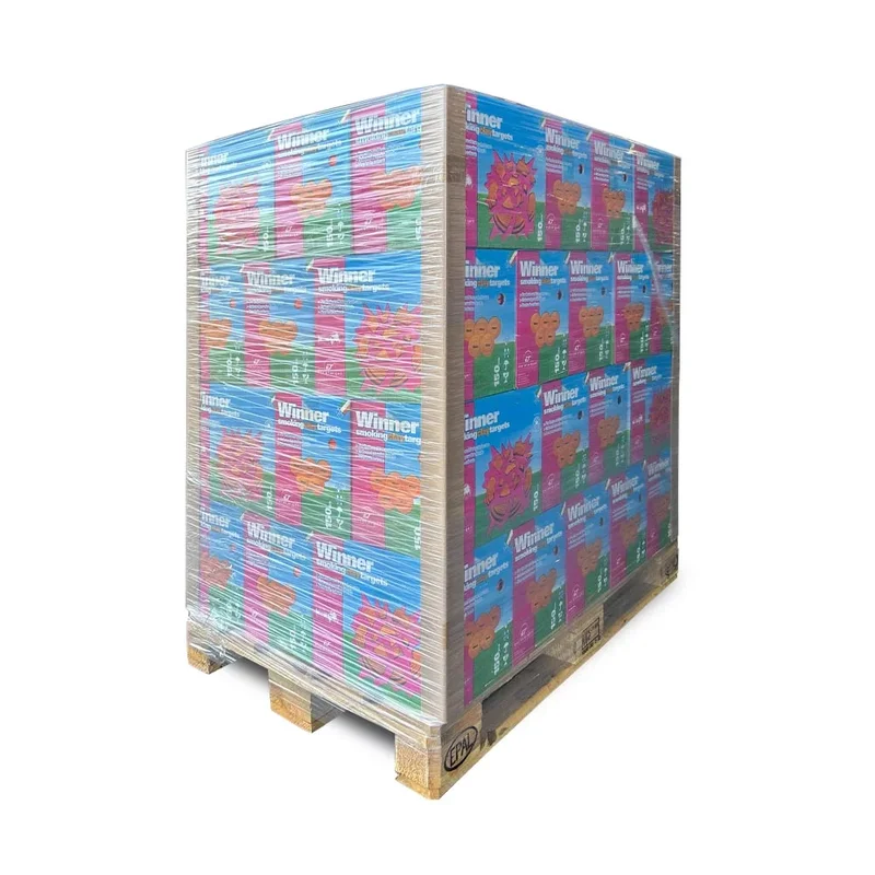 Imagem de Cx 150 Pratos EuroTarget Winner Orange Florescent Purple Flash