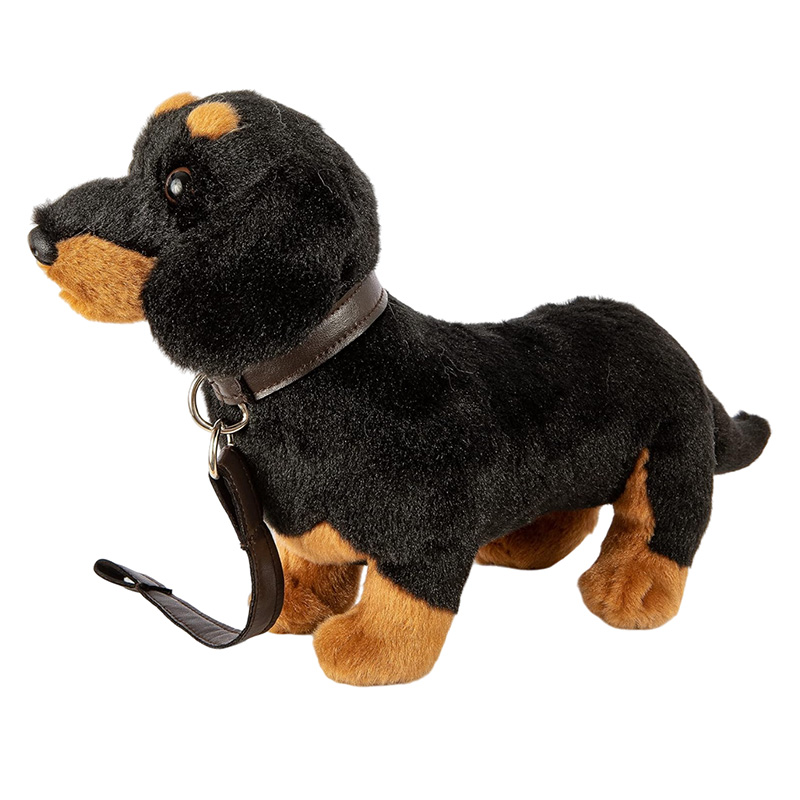 Imagem de Peluche Teckel com trela 28 cm