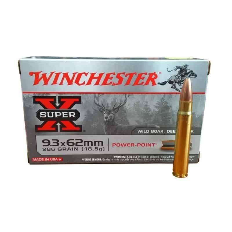 Imagem de Mun. Winchester 9,3.x62 286 gr Power Point