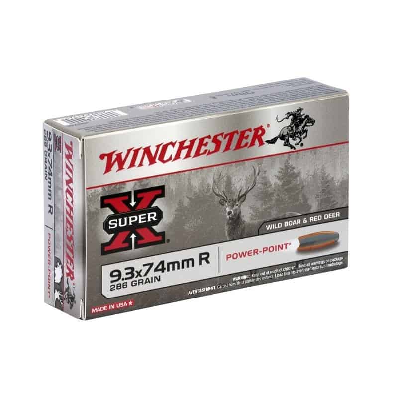 Imagem de Mun. Winchester 9,3.x 74 Rem 175 gr PP