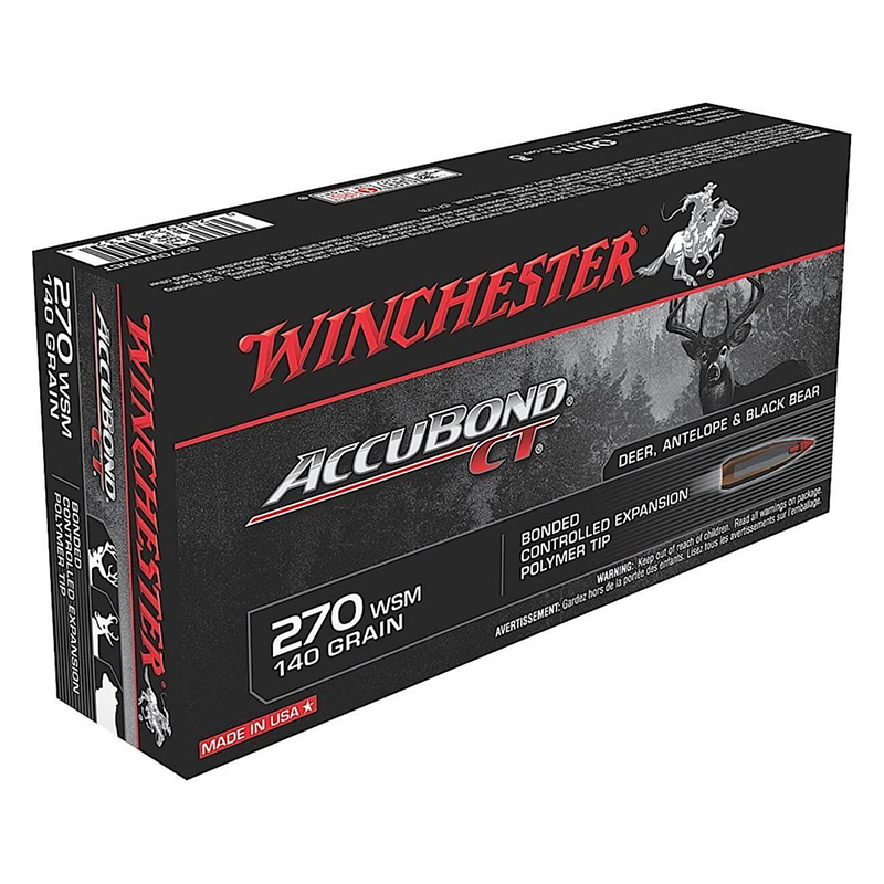 Imagem de Mun. Winchester 270 WSM 140 Gr Acubond