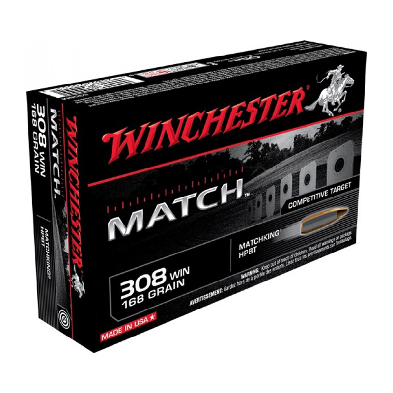 Imagem de Win. Mun. 308Win 168Gr Sierra Match King BT