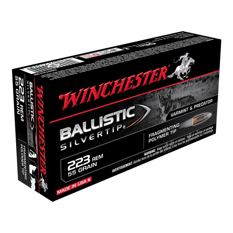 Imagem de Win Mun 223 Rem. 55GR. Ballistic Silvertip