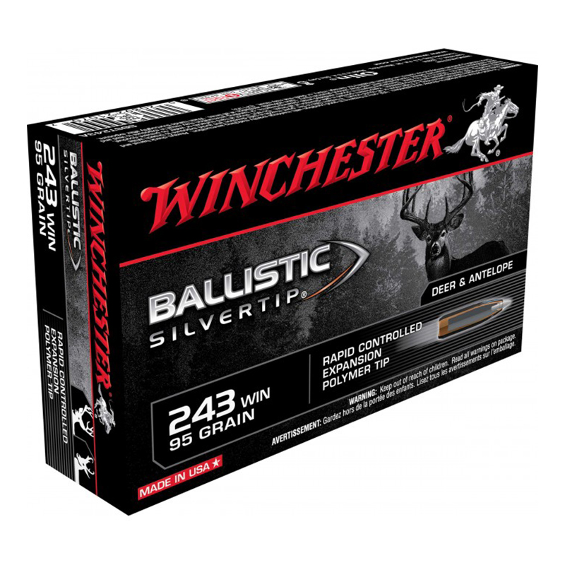Imagem de Mun. Winchester 243W Silvertip 95gr