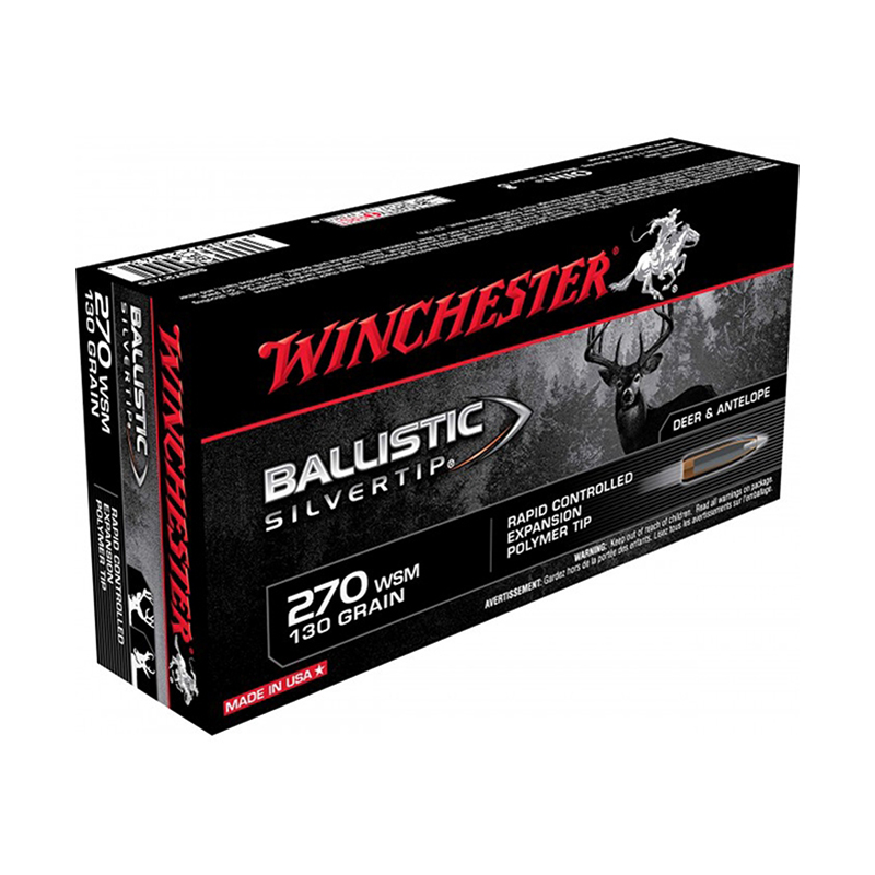 Imagem de Mun. Winchester 270 WSM 130Gr ST