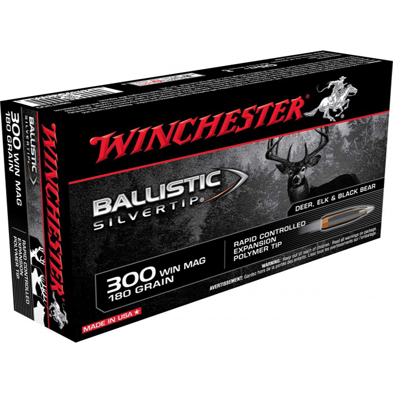 Imagem de Mun. Winchester 300 WM 180gr Balistic Silvertip