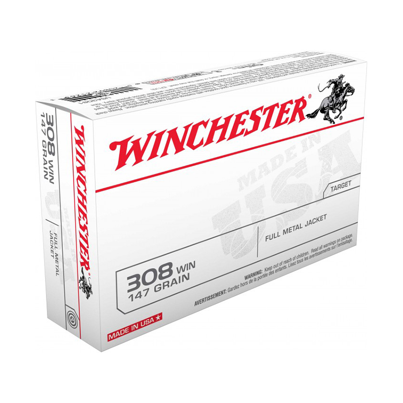 Imagem de Mun. Winchester 308 Win 147 Gr FMJ