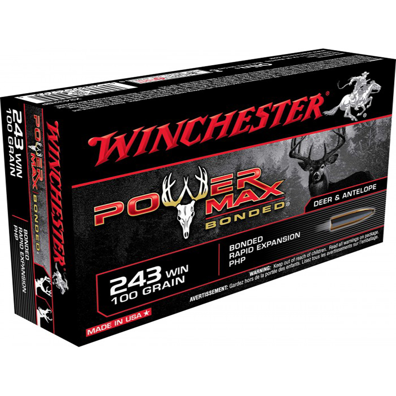 Imagem de Mun. Winchester 243Win 100 Gr Power Max