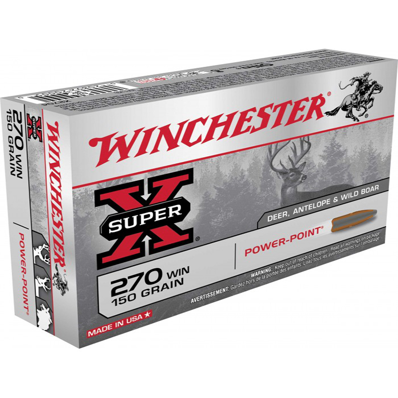 Imagem de Cx 20 Muni&ccedil;&otilde;es 270 win 150 Gr Power Point