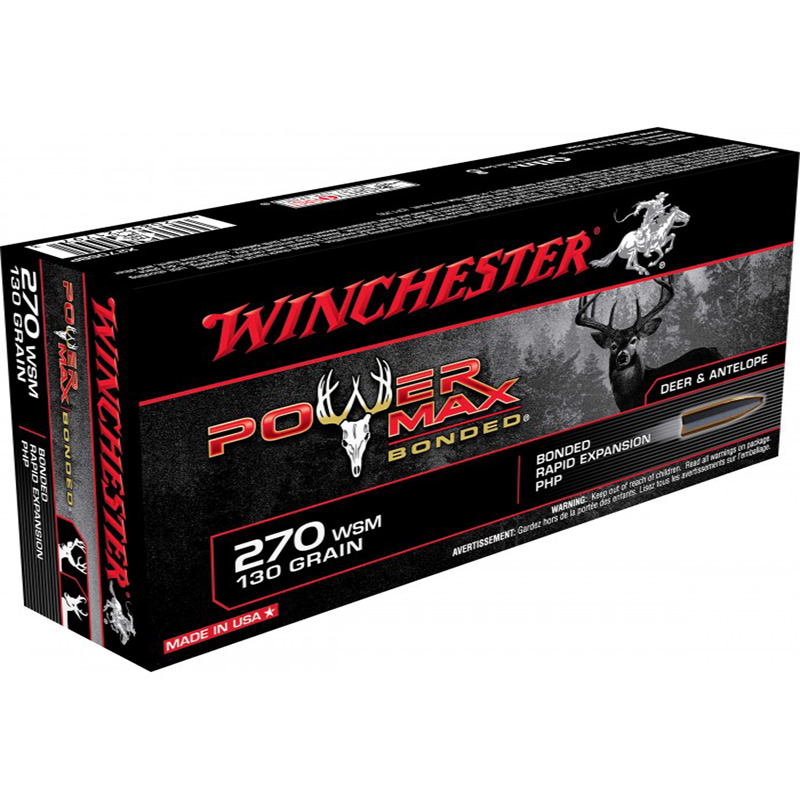 Imagem de Winchester Mun 270WSM 130 Grs Power Max