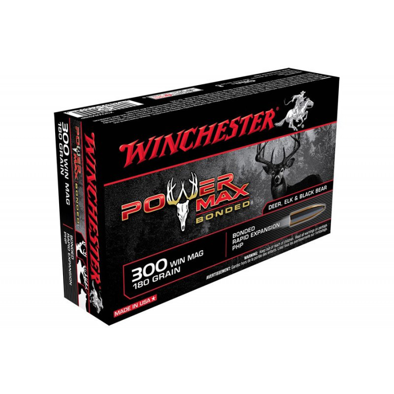 Imagem de Mun. Winchester 300 WSM 180gr Power Max