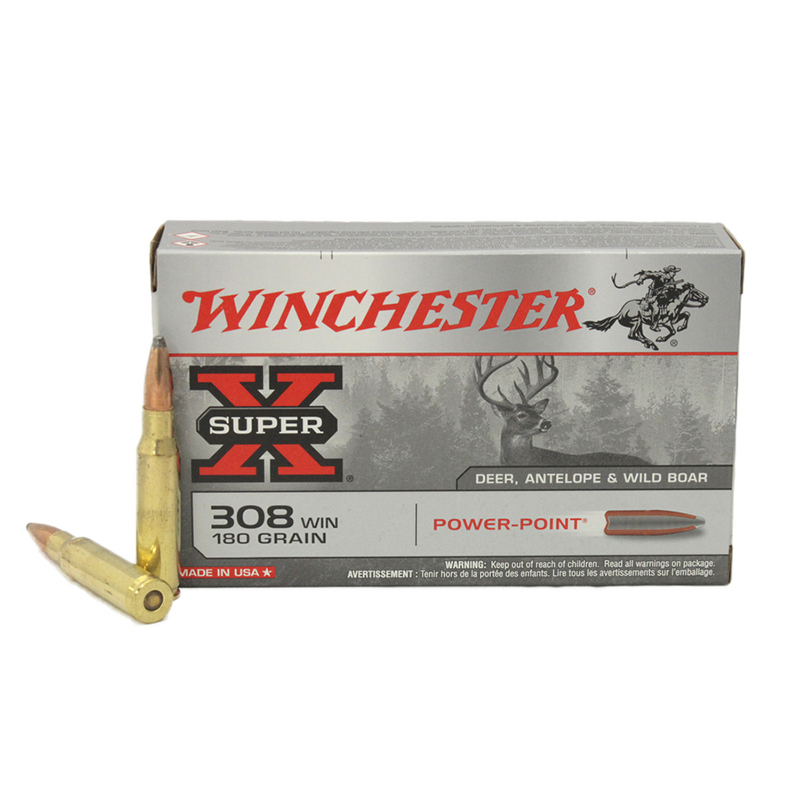 Imagem de Mun. Winchester 308 Power Point 180 Gr