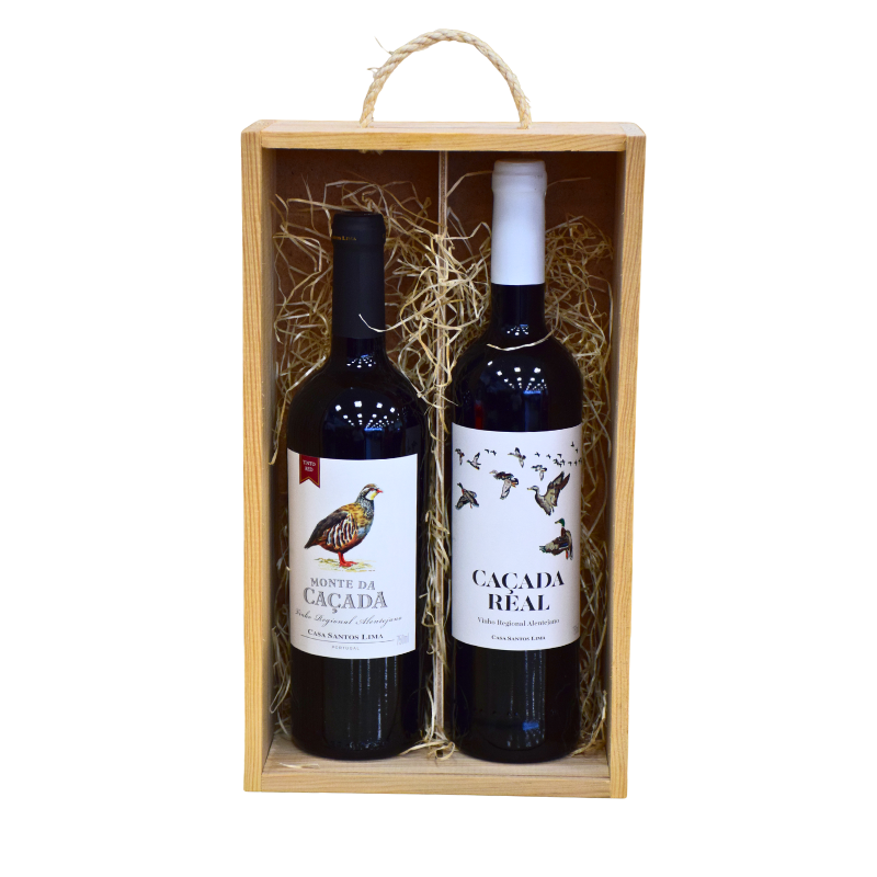 Imagem de Conjunto 2 Garrafas Vinho Ca&ccedil;a