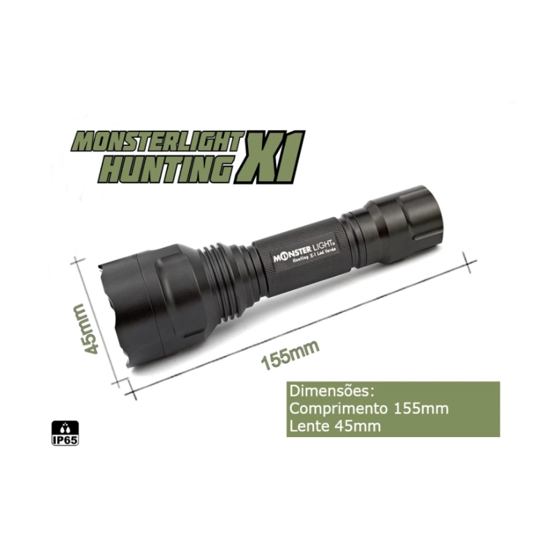 Imagem de Kit Lanterna X1 led Verde
