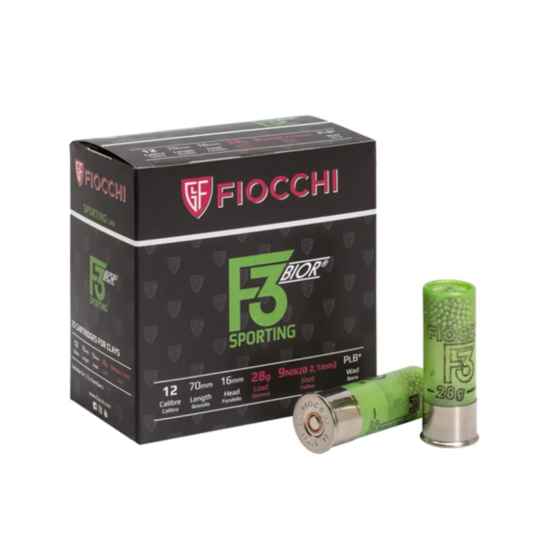 Imagem de Cx 25 Fiocchi F3 Bior 28gr