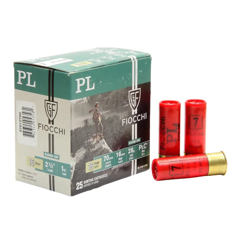 Imagem de Cx 25 Fiocchi  PL 28gr Cal.16GA