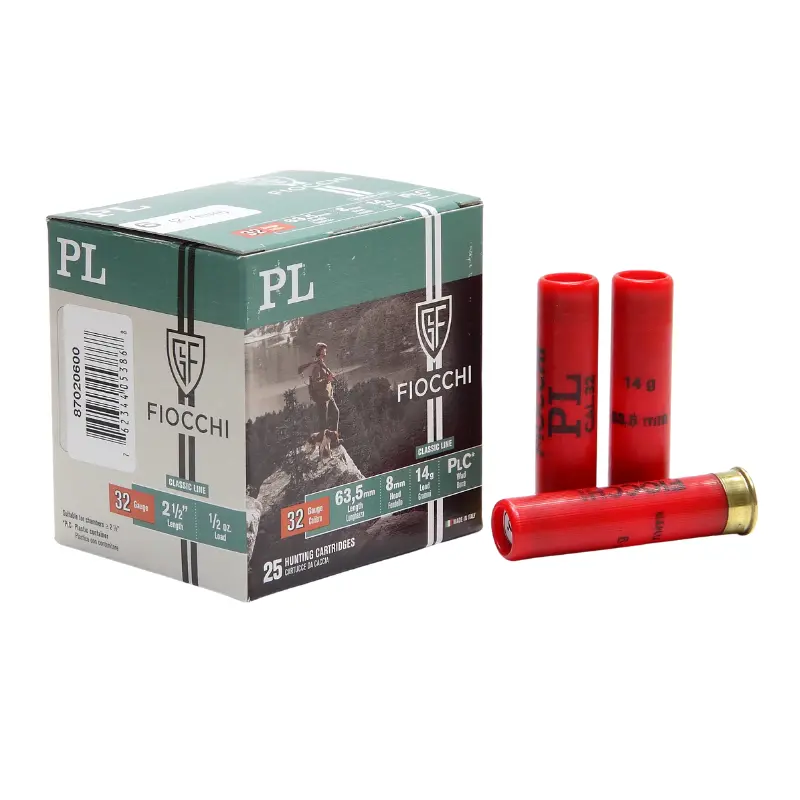 Imagem de Cx 25 Fiocchi PL 14gr Cal. 32