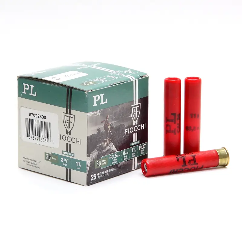 Imagem de Cx 25 Fiocchi PL36 11gr Cal.12mm/410