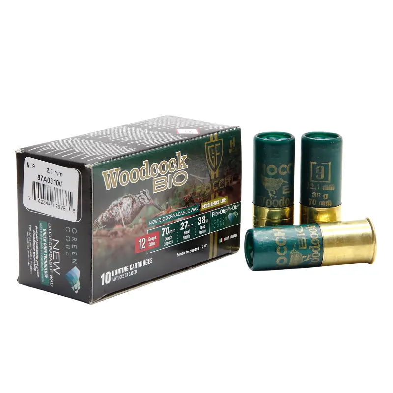 Imagem de Cx 10 Fiocchi Woodcock Bio 38gr&nbsp;12GA