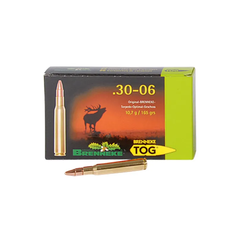 Imagem de Cx 20 Brenneke TOG 10,7g/165gr 30.06SPRG
