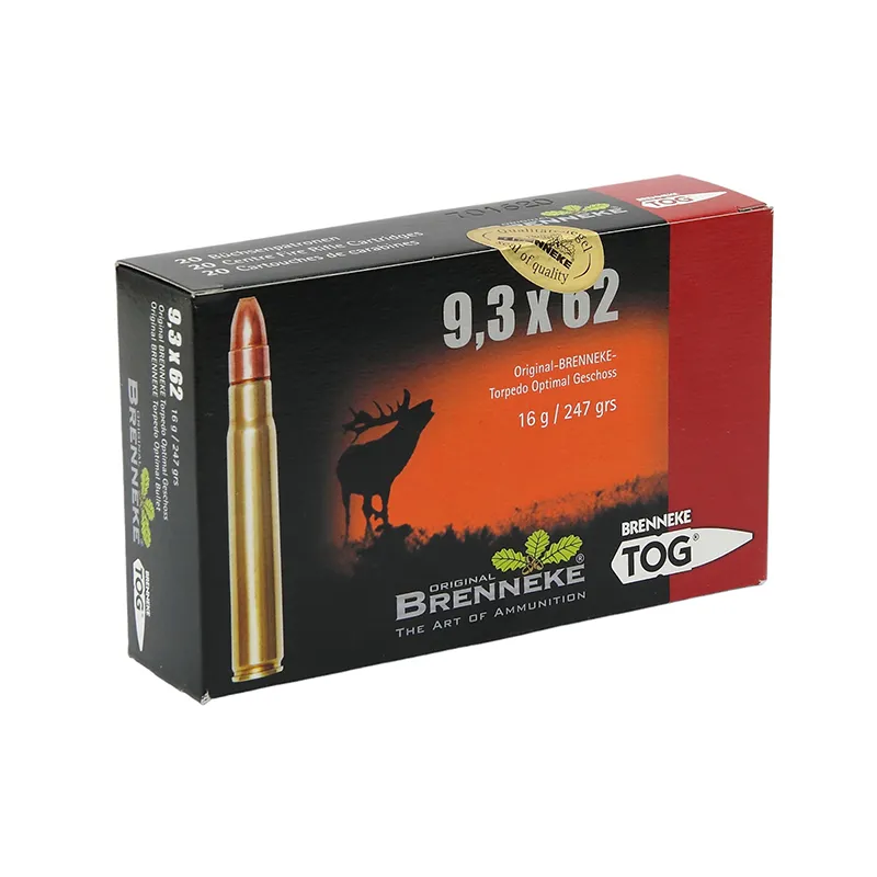 Imagem de Cx 20 Brenneke TOG 16g/247gr 9.3x62