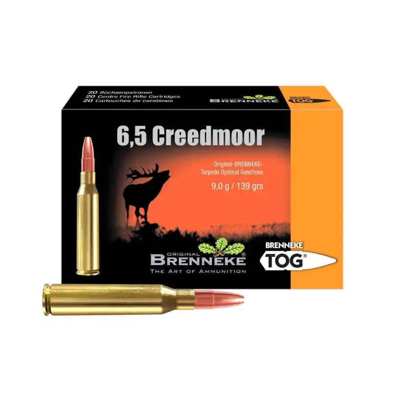 Imagem de Cx 20 Brenneke TOG 9.0g/139gr 6,5 Creedmoor