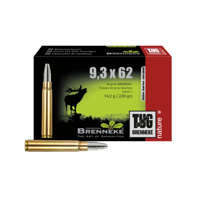Imagem de Cx 20 Brenneke TUG 14.2g/220gr 9,3x62