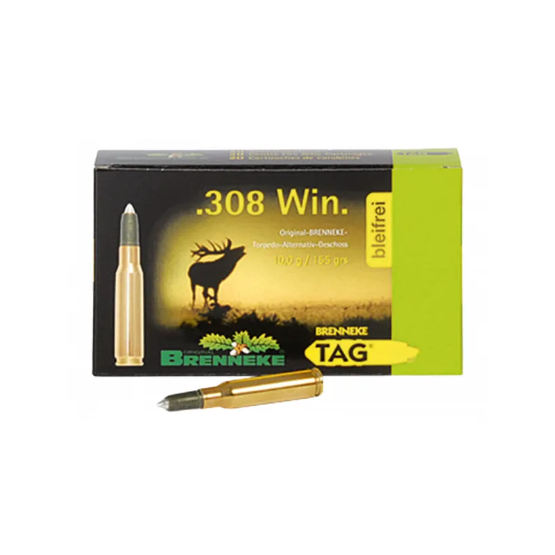 Imagem de Cx 20 Brenneke TAG 10.0g/155gr 308WIN