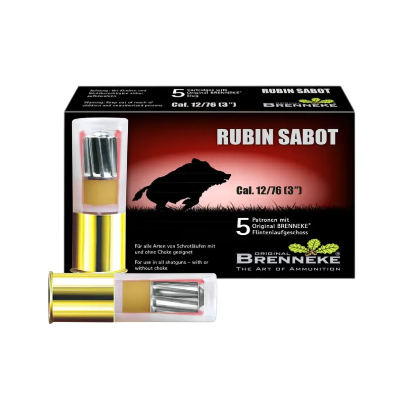 Imagem de Cx 5 Brenneke RUBIN SABOT 12/70 28,0g