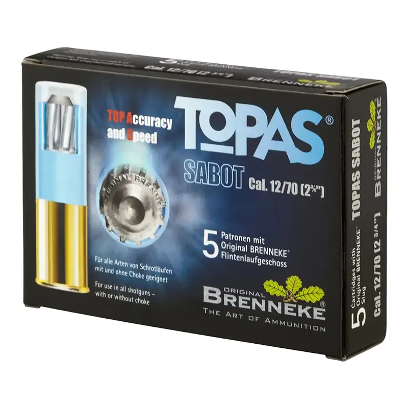 Imagem de Cx 5 Brenneke TOPAS 12/70 20,0g