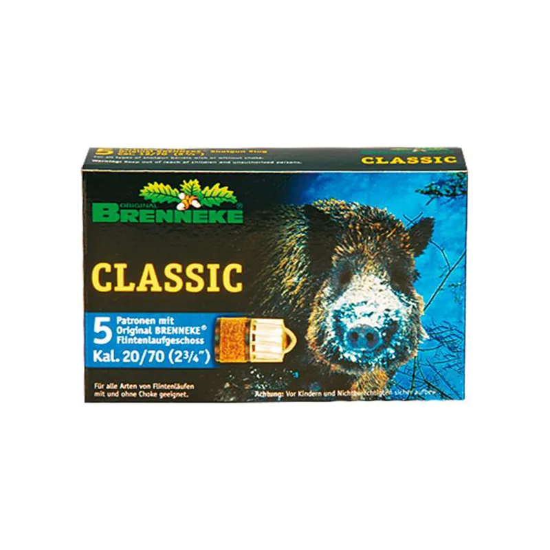 Imagem de Cx 5 Brenneke CLASSIC 20/70 24,0g