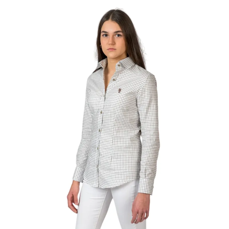 Imagem de Camisa Senhora British Cotton Quadrados