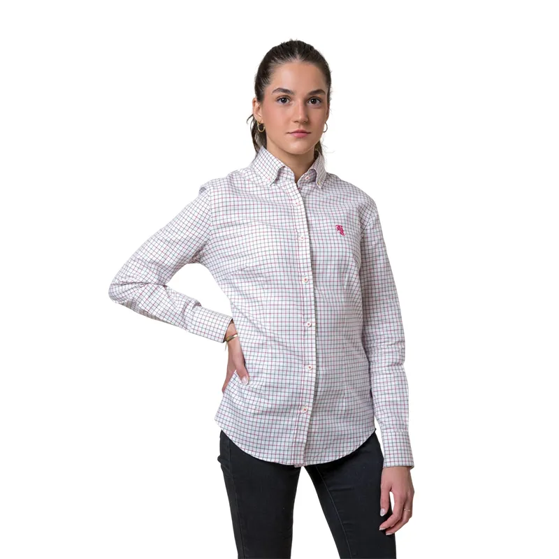 Imagem de Camisa Senhora British Cotton Quadrados