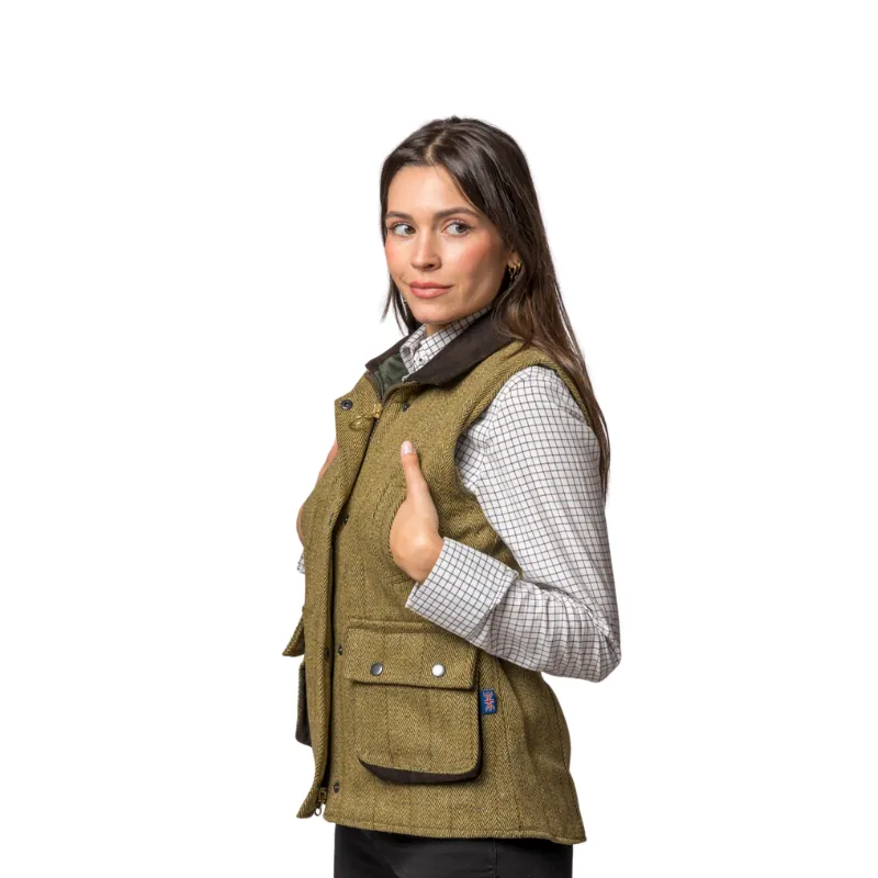 Imagem de Colete Senhora British Cotton Tweed