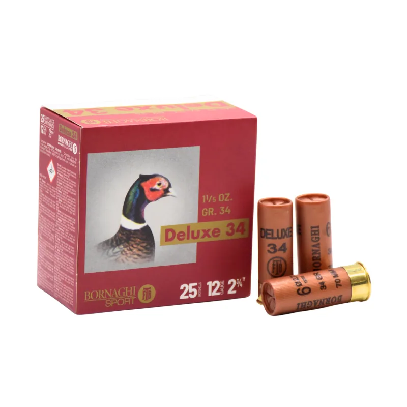 Imagem de Cx 25 Bornaghi Deluxe 34gr 12GA