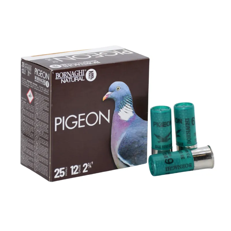 Imagem de Cx 25 Bornaghi Pigeon 36gr 12GA