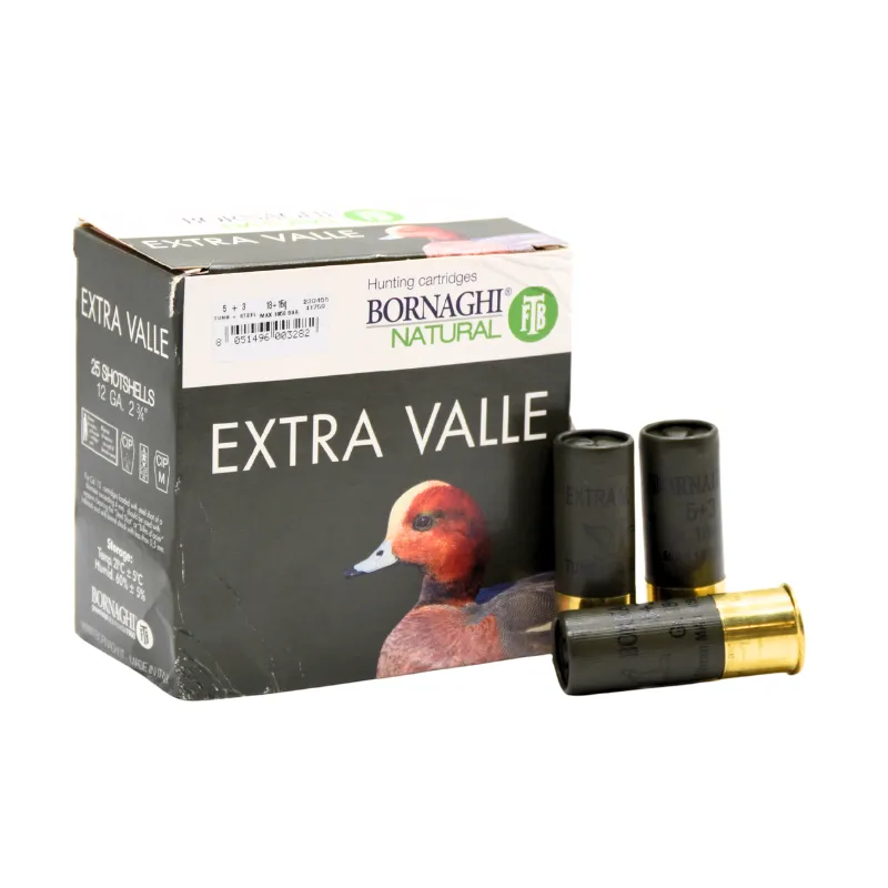 Imagem de Cx 25 Bornaghi Extra Valle Tung+Steel 33gr 12GA