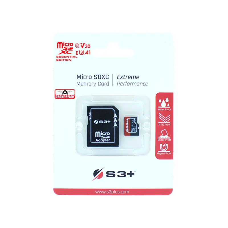 Imagem de Adaptador e cart&atilde;o MICRO-SDXC 64GB V30