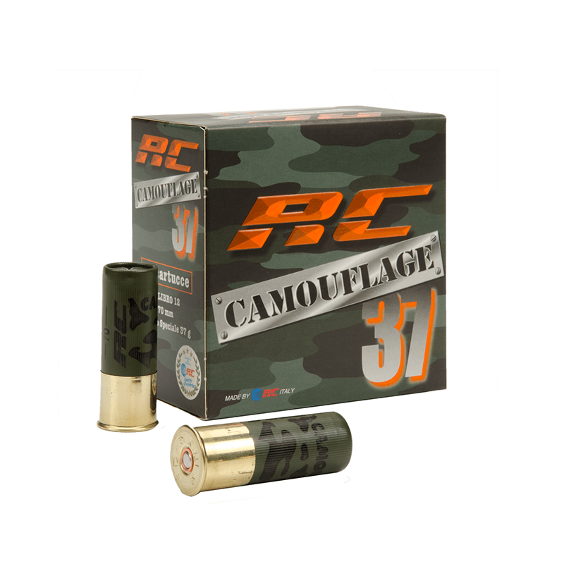 Imagem de Cx 25 Cartuchos RC Camouflage 37 G