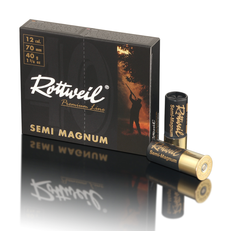 Imagem de Cx  10 Cartuchos Rottweil Semi Magnum 40 gr