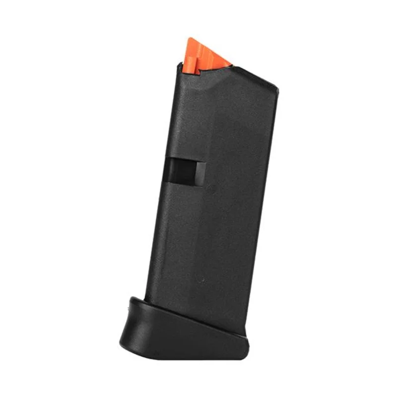 Imagem de Carregador GLOCK 43 c/ extensor (6 tiros) base laranja